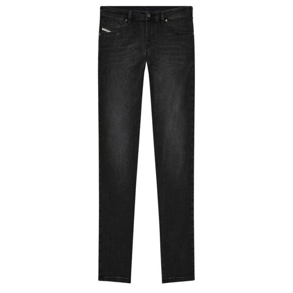 Diesel Mens D-Yennox Denim Faded Jeans / Black